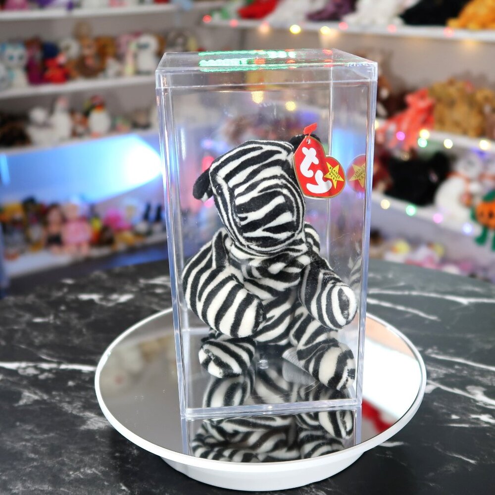 TY Beanie Baby - Ziggy The Zebra Plush | MWMT New Mint Tags | Retired | Rare